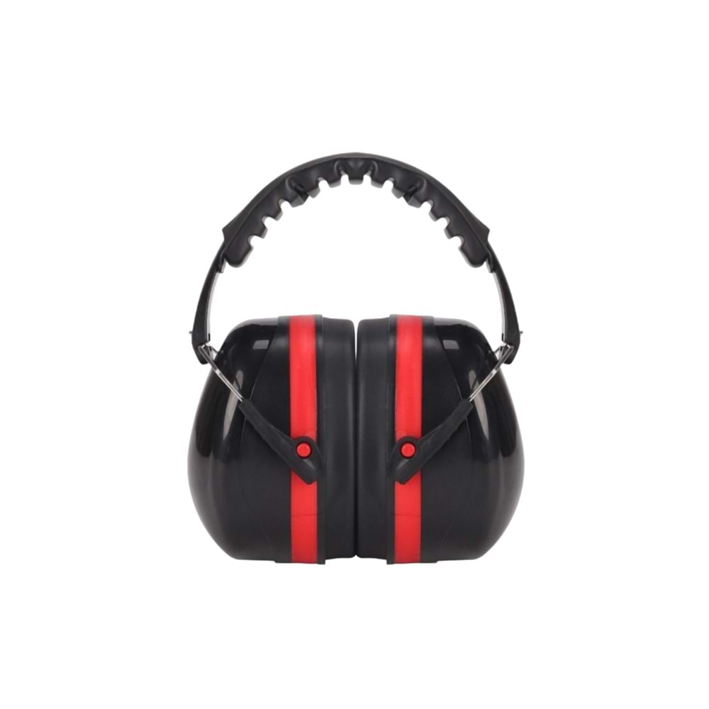 EAR PROTECTOR KORUYUCU KULAKLIK STANDART KIRMIZI-SİYAH